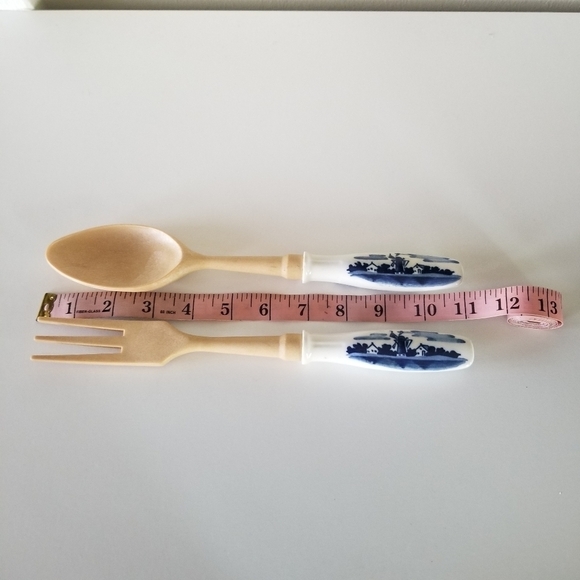 Delft | Vintage Windmill Ceramic Set - Picture 4 of 4